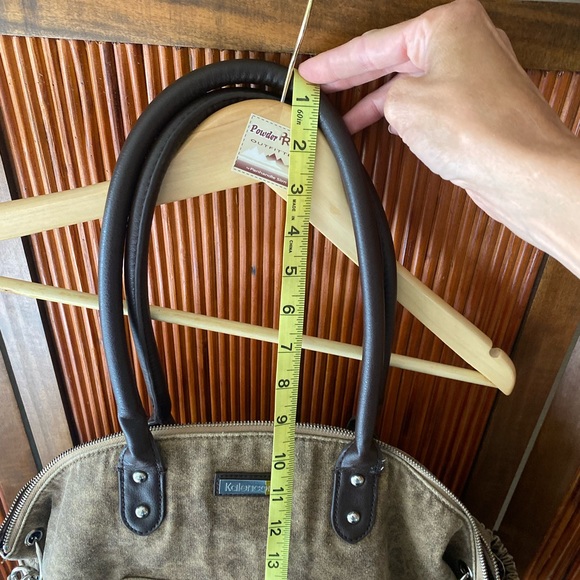 Kalencom diaper bag, brown/gold - Picture 10 of 13